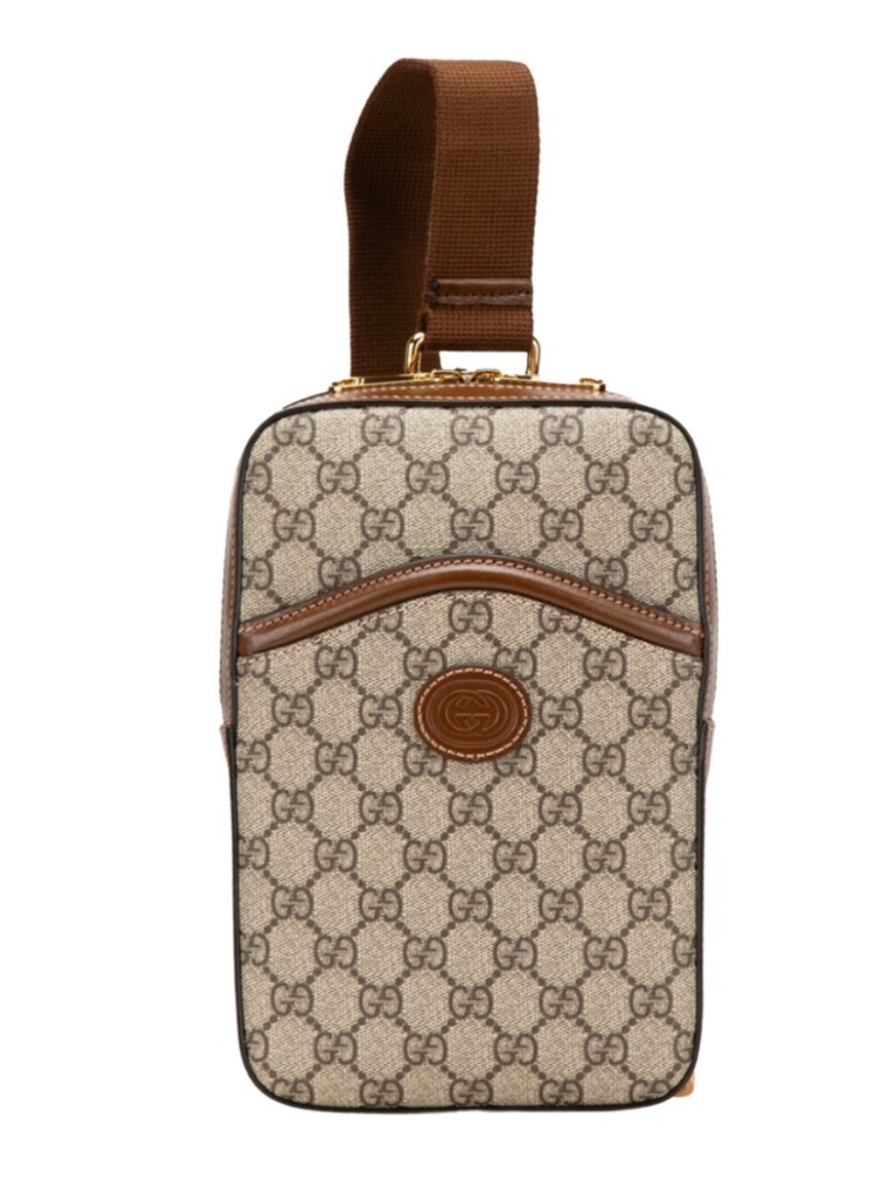 Gucci Interlocking GG Supreme PVC Shoulder Bag